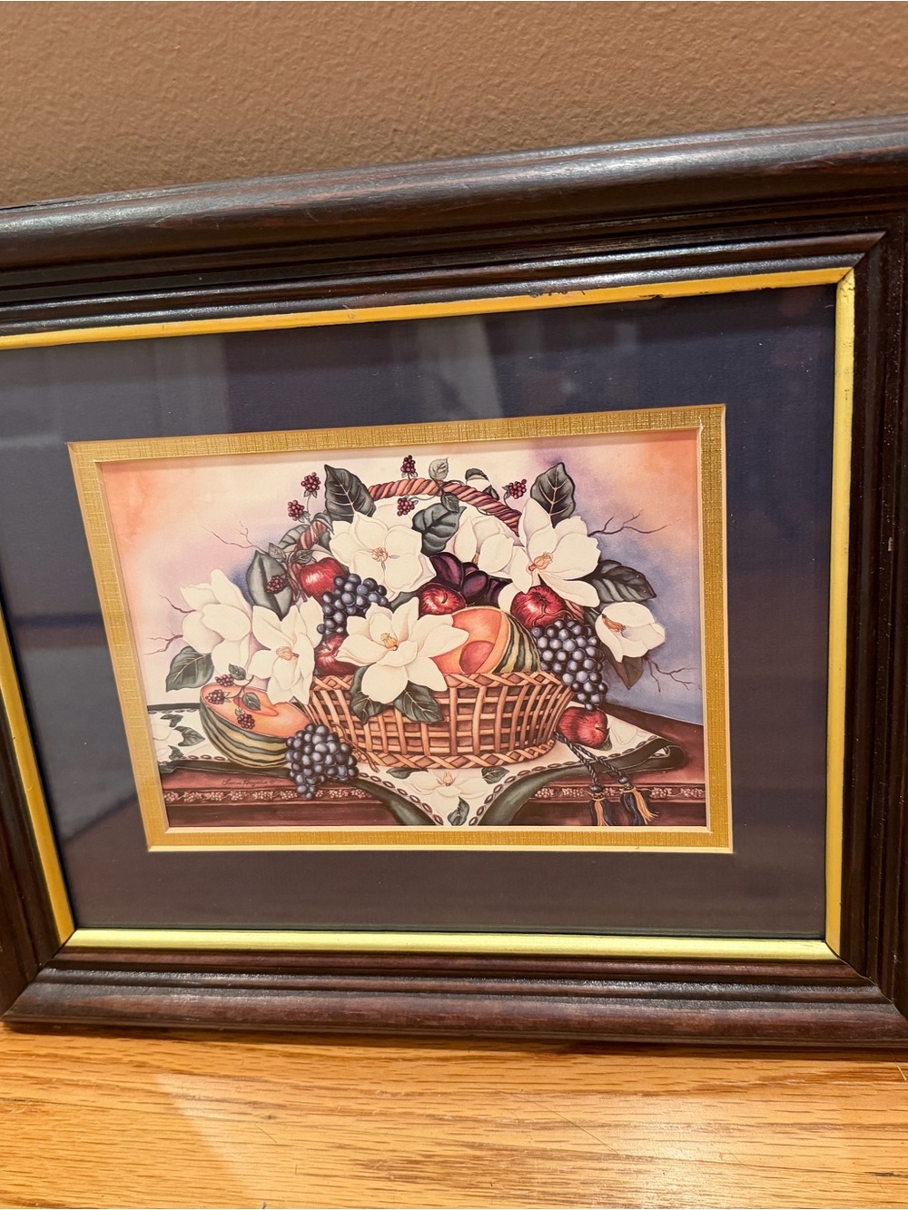 Vintage Framed Still Life Art Print